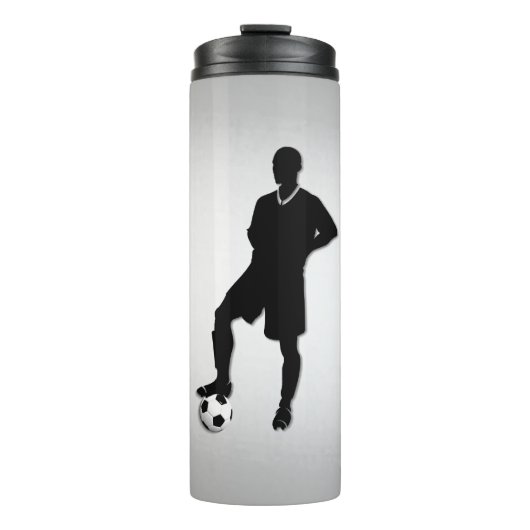 Fußball/Sportdesign Thermosbecher (Vorderseite)