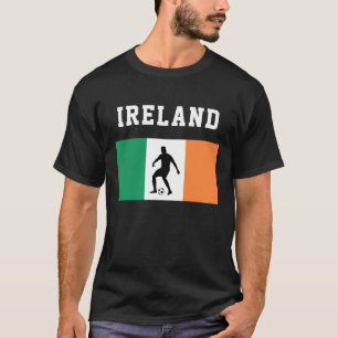 Fußball-Sportfan Irland irische Flagge T-Shirt