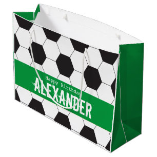 Fußball-Sportfreude Geburtstag Große Geschenktas Geschenktüte
