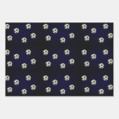 Fußball Sportliches Design Geschenkpapier Set (Vorderseite)