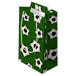 Fußball-Sportmuster Party Tasche Kleine Geschenktüte