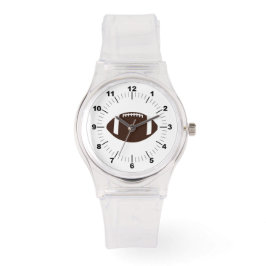 Fußball-Sportpink-Silikon-Uhr Armbanduhr