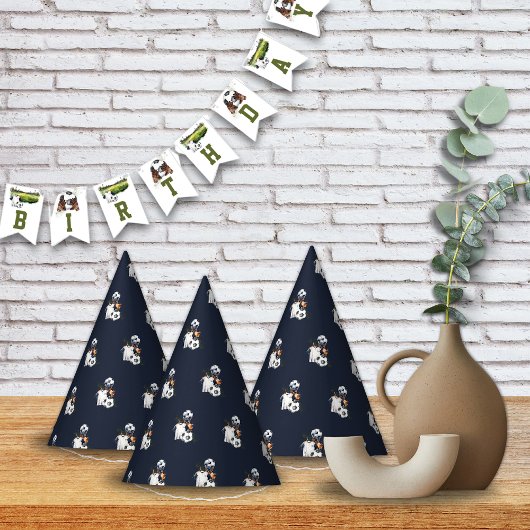 Fußball-Sportspiel Geburtstag Partyhütchen