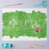 Fußball-Sportteam Turm Grünes Grasfeld Gewebe Seidenpapier (Basteln)