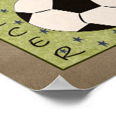 Fußball (Sporty Collection) Poster (Ecke)