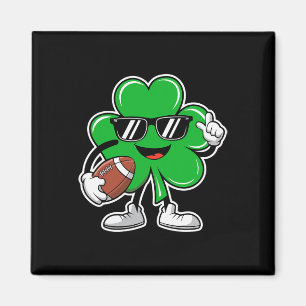Fußball St Patricks Day Jungen St Patricks Day Kle Magnet