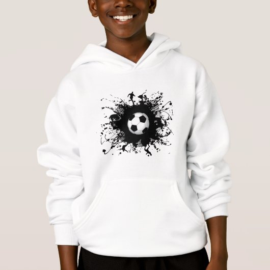 Fußball-städtische Art Hoodie (Vorderseite)