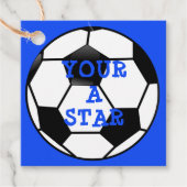 Fußball-Star SportsVielen Dank Geschenkanhänger (Vorderseite)