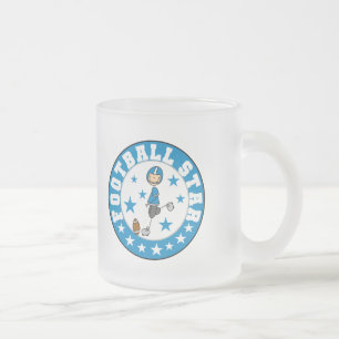 Fußball-Star T-Shirts und Geschenke Mattglastasse