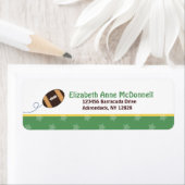 Fußball-Star-Thema Sport Custom Address Labels (Insitu)