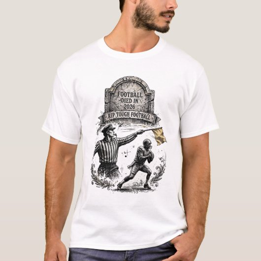 FUSSBALL STARB 2026 T-Shirt (Vorderseite)