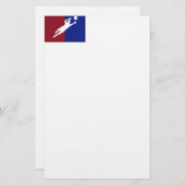 Fußball-Stationery Briefpapier (Vorne/Hinten)