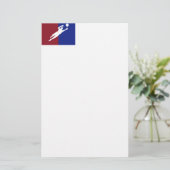 Fußball-Stationery Briefpapier (Stehend Vorderseite)