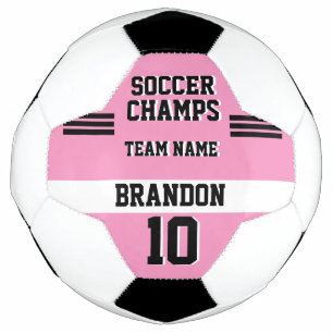 Fußball-Stempeln Rosa personalisierter Sportspiele Fußball