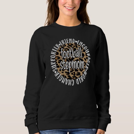 Fußball-Stepama einer Fußballspielerin Stepmutter Sweatshirt (Vorderseite)