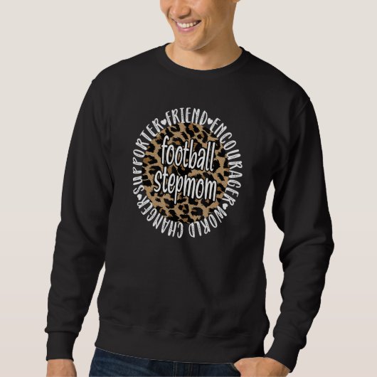 Fußball-Stepama einer Fußballspielerin Stepmutter Sweatshirt (Vorderseite)