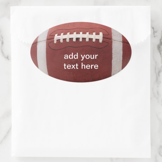 Fußball Sticker Personalisiert! (Tasche)