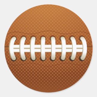 Fußball-Sticker Runder Aufkleber