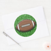 Fußball-Sticker Runder Aufkleber (Umschlag)