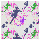 Fußball Stoff (Nahaufnahme)