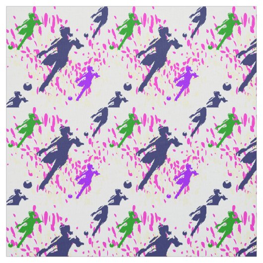 Fußball Stoff (Muster)