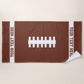 Fußball Strandtuch (Vorderseite)