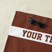 Fußball Strandtuch (Beispiel)