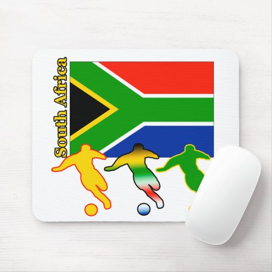 Fußball Südafrika Mousepad (Mit Mouse)