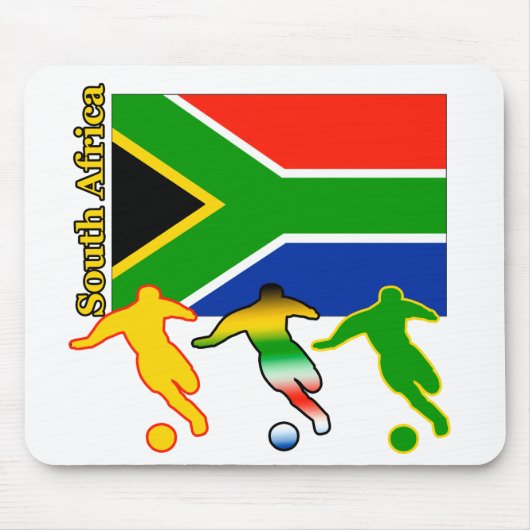 Fußball Südafrika Mousepad (Vorne)