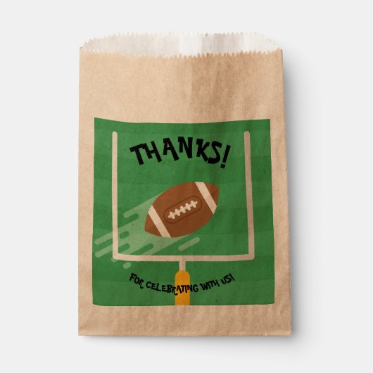 Fußball Super Fan Geschenktütchen (Vorderseite)