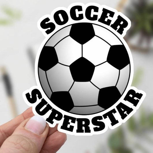 Fußball-Superstar Sport Aufkleber