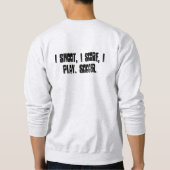 Fußball Sweatshirt (Rückseite)