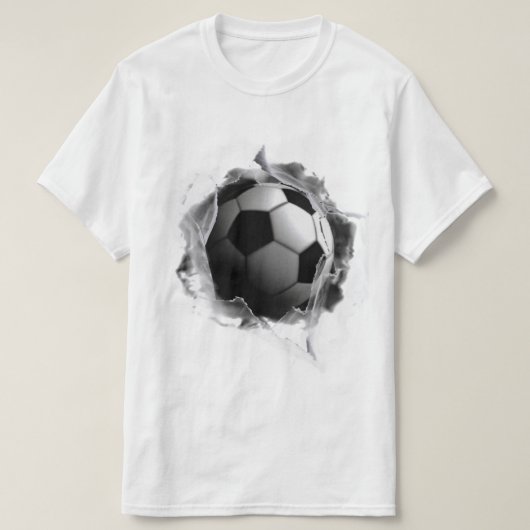 Fußball T-Shirt (Design vorne)