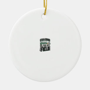 Fußball-T-Shirt-Design im Vintage-Stil_1 Keramik Ornament