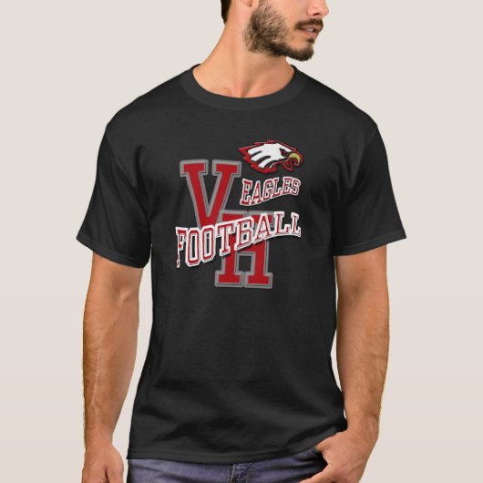 Fußball-T - Shirt-Dunkelheit Vans Horn Eagles T-Shirt (Vorderseite)