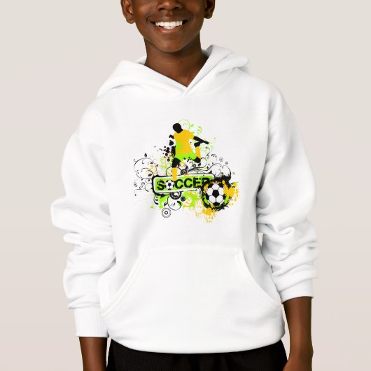 Fußball-T-Shirts und Geschenke Hoodie (Vorderseite)