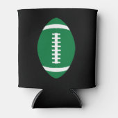 Fußball Tailgate Green Football Team Sportfans Dosenkühler (Vorderseite)