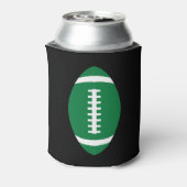 Fußball Tailgate Green Football Team Sportfans Dosenkühler (Kanne Rückseite)
