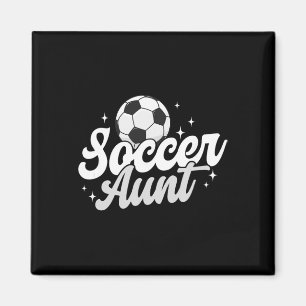 Fußball-Tante Stolz Tante eines Fußballspielers Ta Magnet