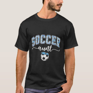 Fußball-Tante Stolz Tante eines Fußballspielers Ta T-Shirt