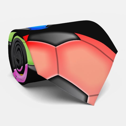 Fußball-Tapete Krawatte (Gerollt)