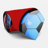 Fußball-Tapete Krawatte (Gerollt)