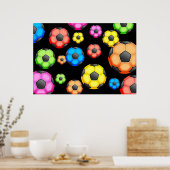 Fußball-Tapete Poster (Küche)