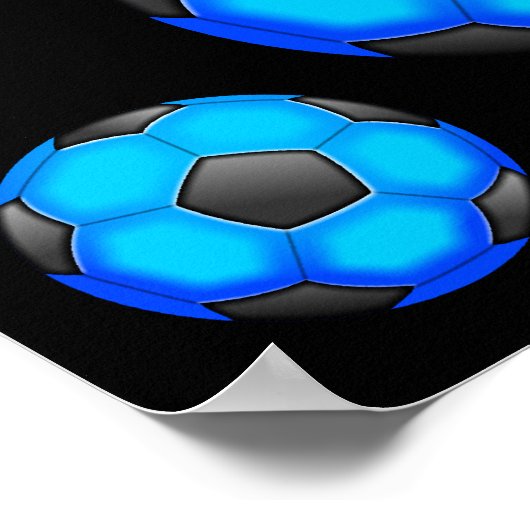 Fußball-Tapete Poster (Ecke)