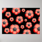 Fußball-Tapete Poster (Vorne)