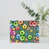 Fußball-Tapete Postkarte (Stehend Vorderseite)