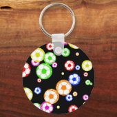 Fußball-Tapete Schlüsselanhänger (Vorderseite)