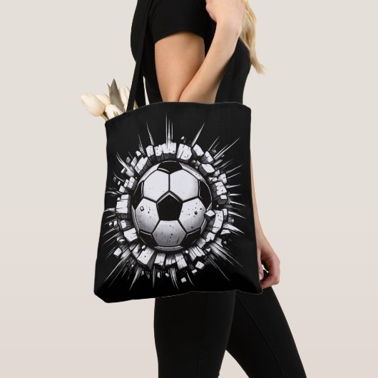 Fußball Tasche (Von Nahem)