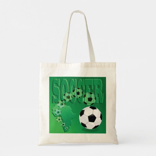 Fußball-Tasche Tragetasche (Rückseite)