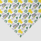 Fußball-Taschentücher Seidenpapier (Detail)
